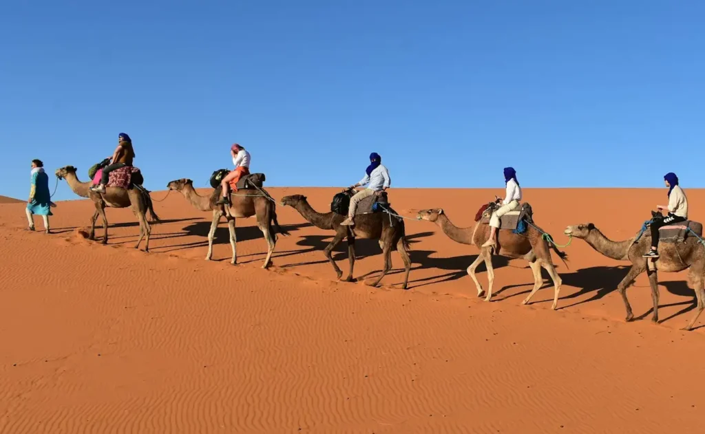 5 Days Tour From Marrakech Sahara desert Merzouga Morocco experience